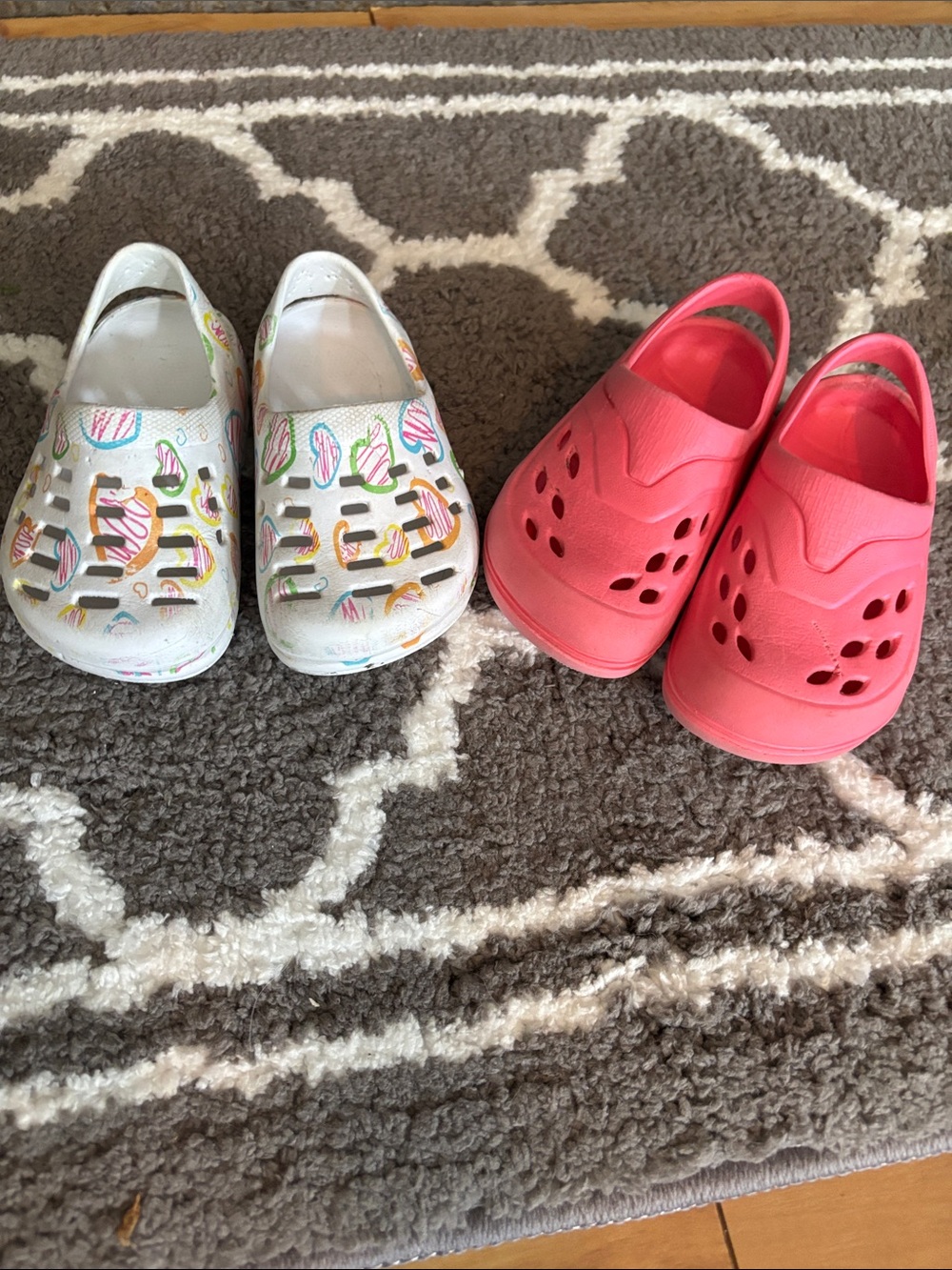Kids Lightweight Pink Slip-On Sandals with Ventilation